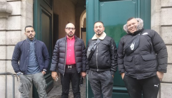 توافد الجالية المصرية بفرنسا علي لجان الاقتراع 