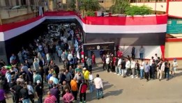 إقبال كثيف على اللجات الانتخابية بالجيزة