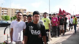 جانب من الإقبال على الانتخابات