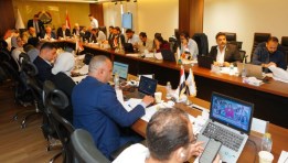 جانب من متابعة الحزب لسير الانتخابات