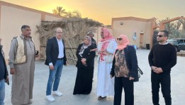 جانب من الزيارة