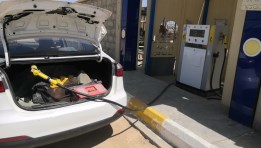 سيارة تعمل بالغاز