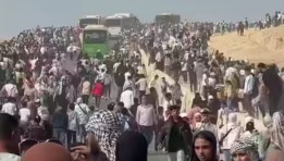 جانب من زيارات لمنطقة الأهرامات