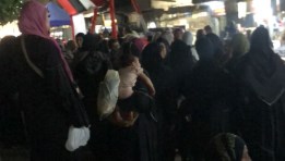 من أمام مدرسة مدرسة فاطمة الزهراء بالوراق