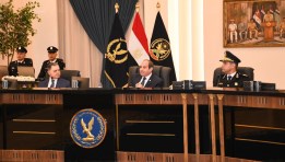  الرئيس السيسي خلال زيارة أكاديمية الشرطة