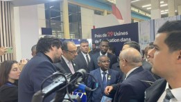 جانب من افتتاح المعرض الجزائري للرعاية الصحية "كلينفست إكسبو"