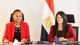 وزيرة التخطيط والسفيرة باتريسيا دانتسي