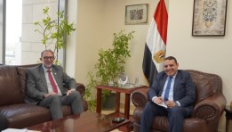 رئيس الهيئة القومية لسلامة الغذاء ورئيس جهاز التمثيل التجارى 