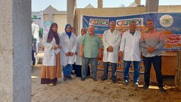 قوافل بيطرية لدعم صغار المربين