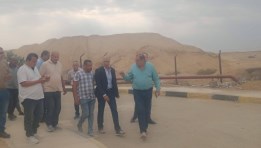 جهاز مدينة الشروق يتابع جاهزية محطات الصرف الصحي استعدادًا لموسم الشتاء