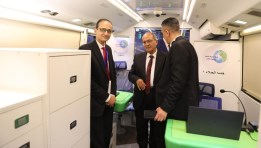 رئيس القابضة للمياه يتفقد منظومة السيارات