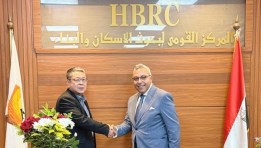 وفد صيني فى زيارة للمركز القومي لبحوث البناء