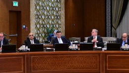 جانب من اجتماع الحكومة اليوم الخميس