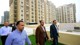 رئيس مجلس الوزراء خلال الجولة التفقدية 