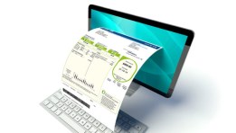 فاتورة الكترونية - صورة أرشيفية 