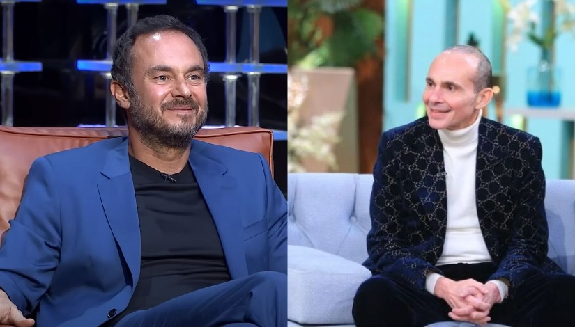 رجلا الأعمال أحمد طارق خليل ومحمد فاروق