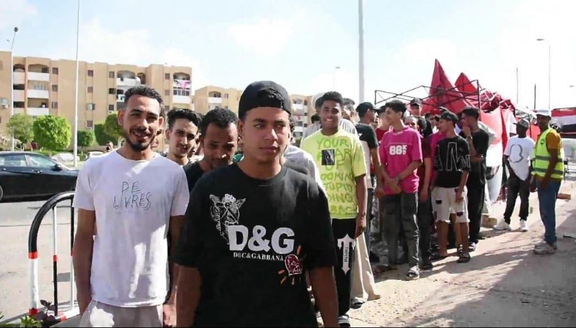 جانب من الإقبال على الانتخابات