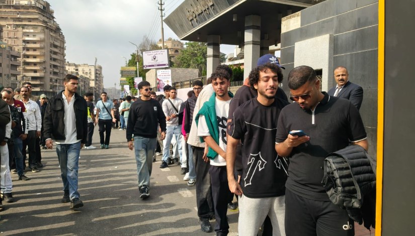 من أمام لجان مصر الجديدة في انتخابات مجلس النواب 2025