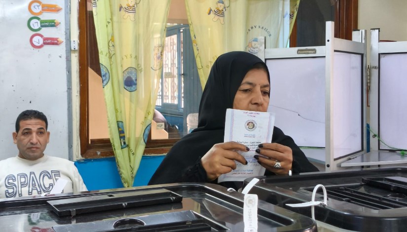 التصويت بانتخابات النواب 2025 بلجان قومية الأهرام بمصر الجديدة 