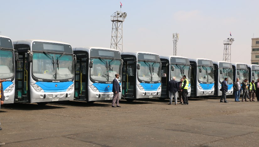 أسطول أتوبيسات النقل العام