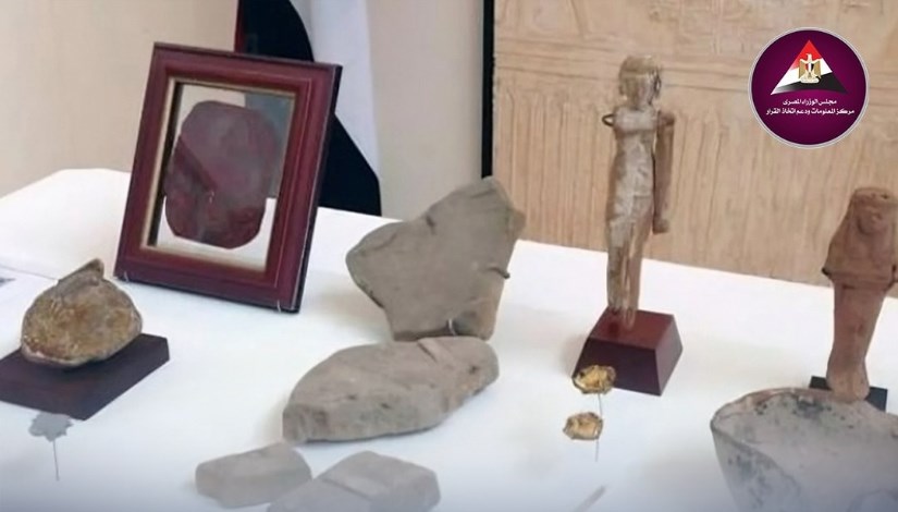 17 قطعة أثرية مصرية