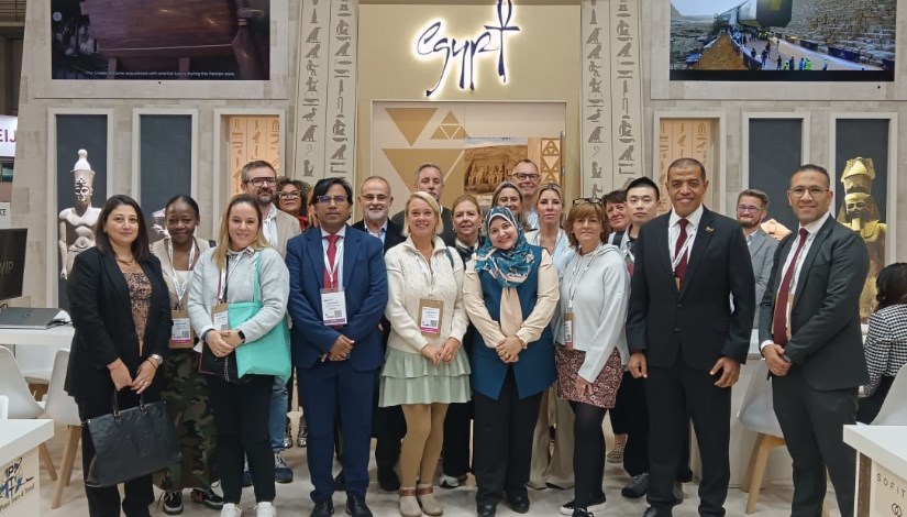 جانب من مشاركة وزارة السياحة