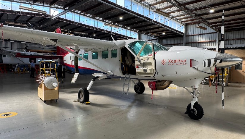 طائرة تابعة لشركة إكس كاليبر