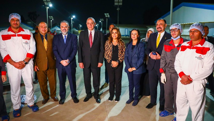 تفقد وزراء التنمية المحلية والتضامن الاجتماعي ومحافظ الغربية لمحطة طنطا لإنتاج البيض