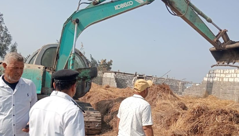  ازالة 33 حالة تعدي 