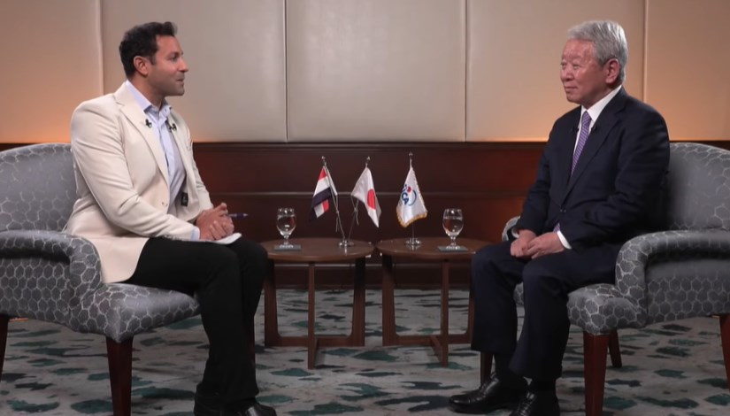 رئيس الوكالة اليابانية للتعاون الدولي «جايكا» رئيس الوكالة اليابانية للتعاون الدولي «جايكا»