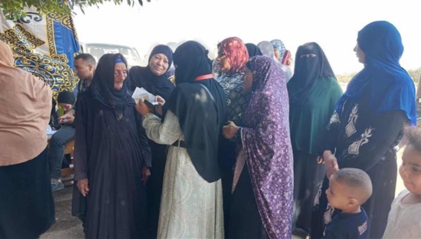 جانب من الانتخابات فى  منطقة العمرانية والطالبية 