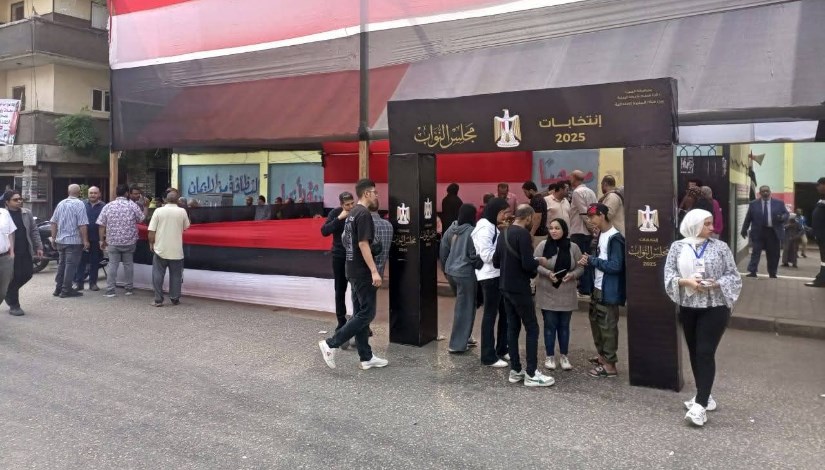 جانب من انتخابات منطقة الوراق وإمبابة بمحافظة الجيزة