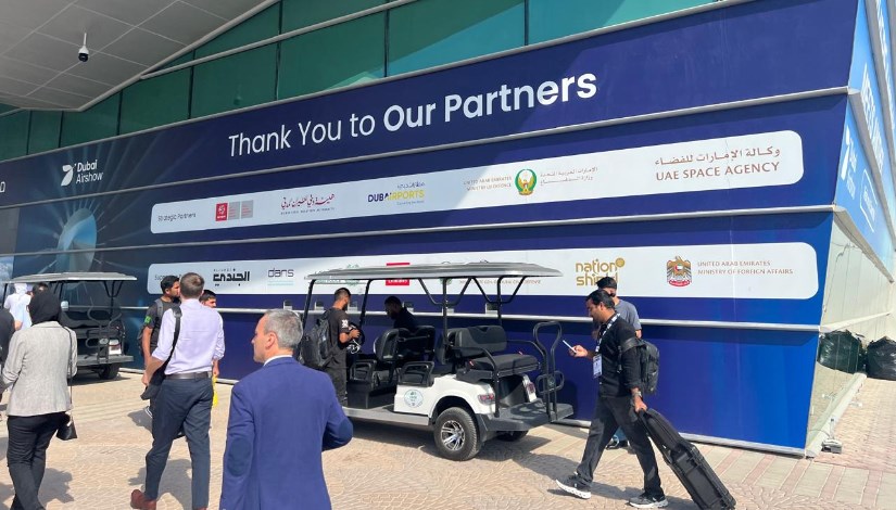 جانب من معرض دبي للطيران 2025