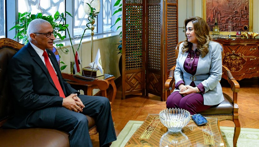  الدكتورة منال عوض وزيرة التنمية المحلية،ومحافظ شمال سيناء