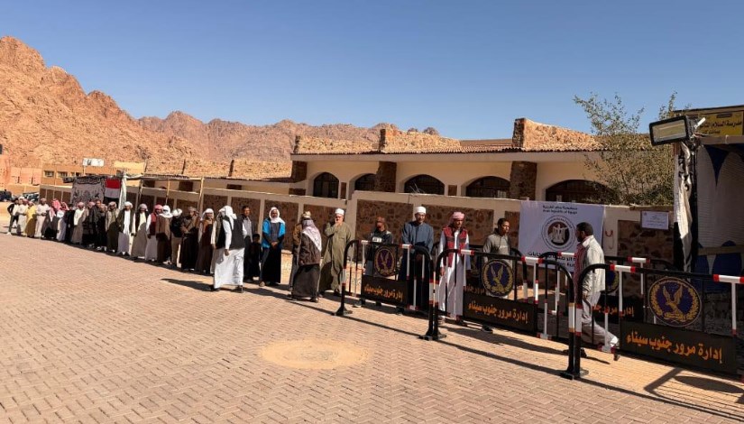  لجان التصويت بمدينة شرم الشيخ