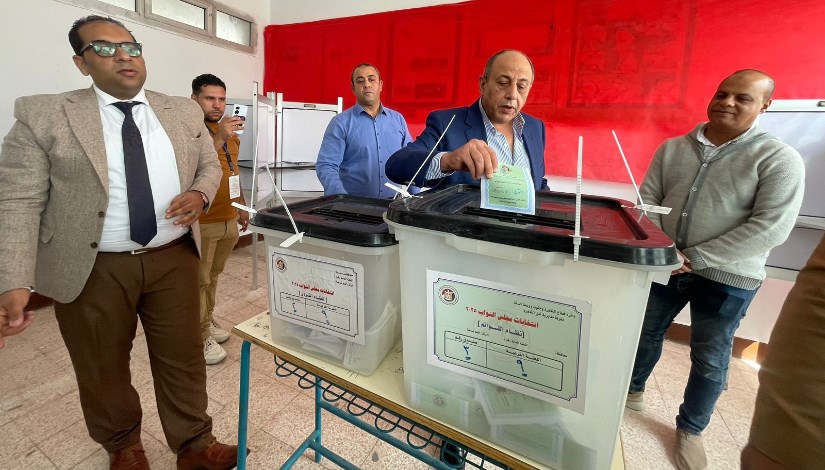  الفريق محمد عباس حلمي رئيس حزب حماة الوطن 