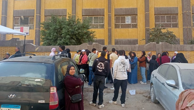 من أمام لجان مدينة نصر