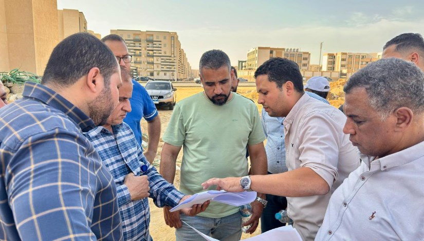 جولة المهندس محمود مراد رئيس جهاز مدينة العبور الجديدة