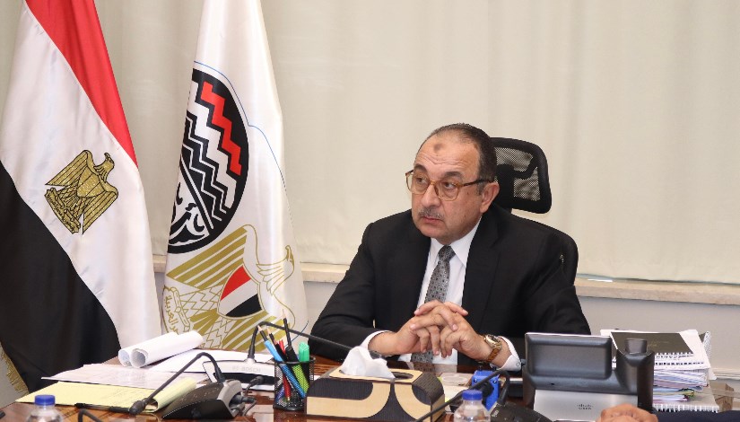 المهندس محمد شيمي، وزير قطاع الأعمال العام أثناء اللقاء