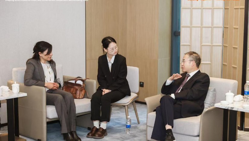 أعمال مؤتمر التوفيق بين سلاسل الصناعة والبنية التحتية بين تشيجيانغ وأفريقيا 