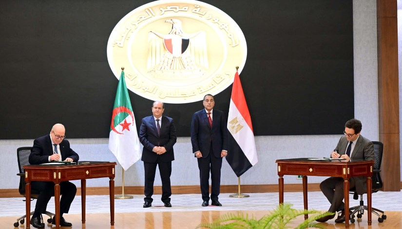 مدبولي وسيفي يترأسان أعمال اللجنة العليا المصرية الجزائرية المشتركة