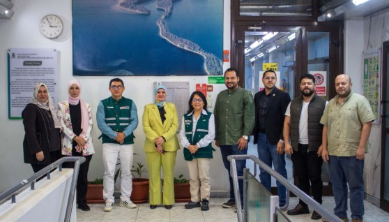 جانب من الزيارة