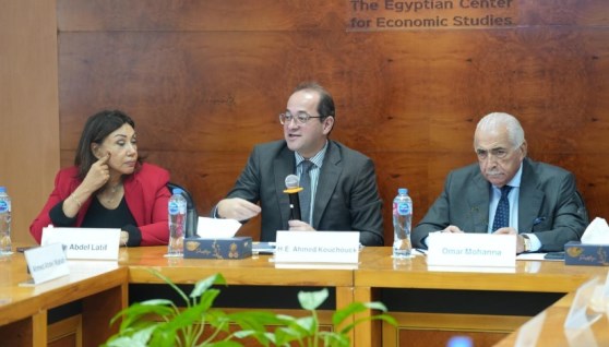 وزير المالية خلال الحوار