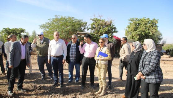 جانب من الزيارة