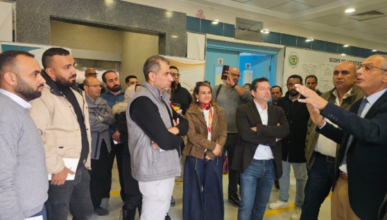 جانب من الزيارة