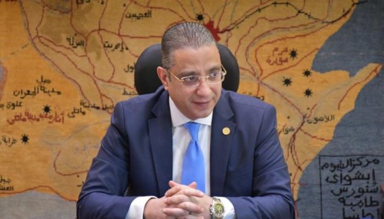 الدكتور أحمد الأنصارى محافظ الفيوم