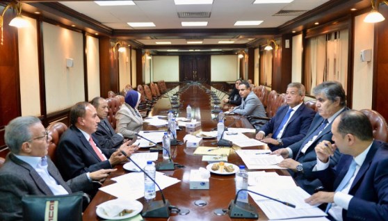 جانب من اجتماع المجلس الأعلى لتنظيم الإعلام