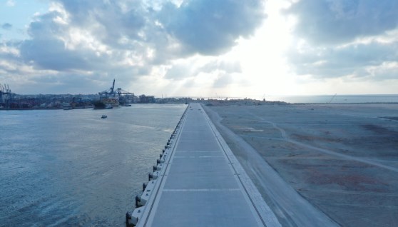 جانب من التصوير الجوي لمحطة تحيا مصر 2