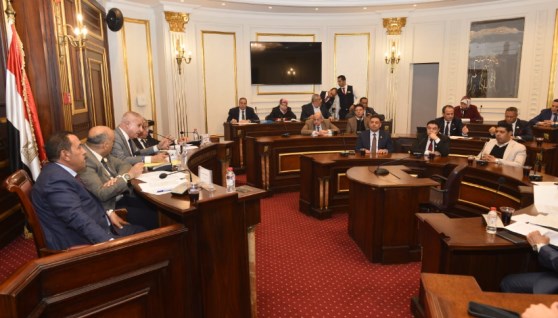 جانب من اجتماع لجنة الزراعة والرى بمجلس الشيوخ