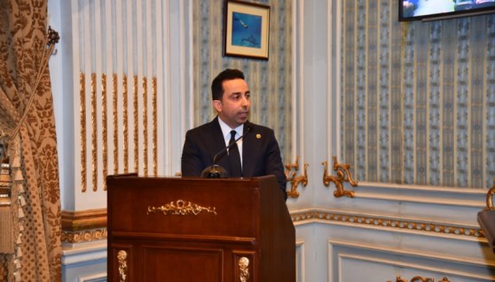 النائب كريم إمام، عضو لجنة الصناعة بمجلس الشيوخ